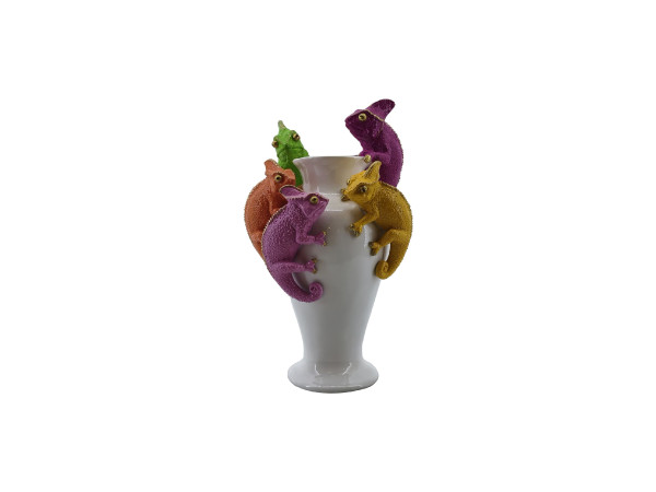 Vase Echsen