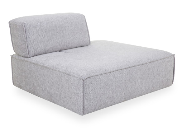 Sofaelement MONDO FELISSO in silver aus Stoff