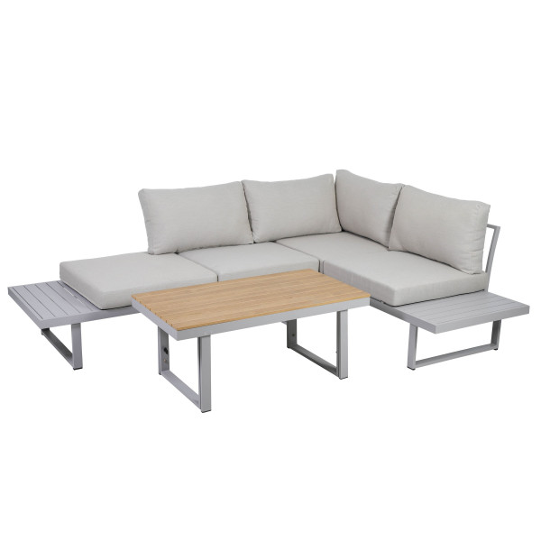 Loungeecke greemotion Aruba in grau