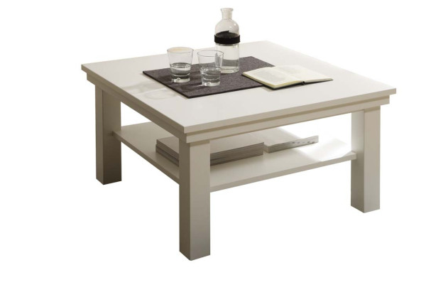 Couchtisch KENT in weiß aus Lack