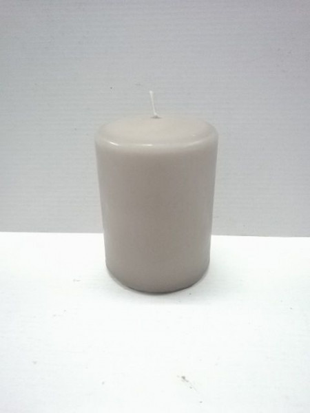Kerze BASIC grau