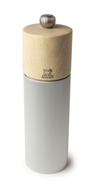 Pfeffermühle LINE in natur aus Aluminium