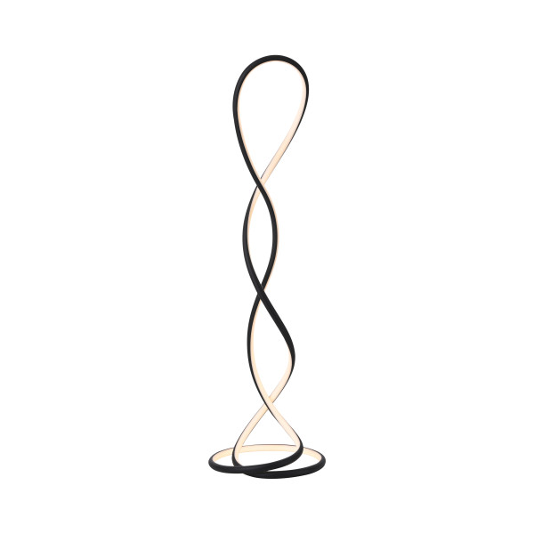 Stehleuchte TWIST in schwarz