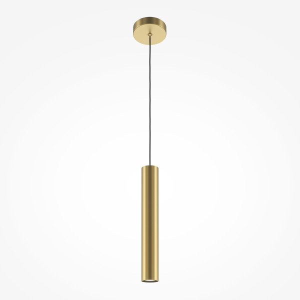 Pendelleuchte PRO FOCUS in goldfarben aus Aluminium