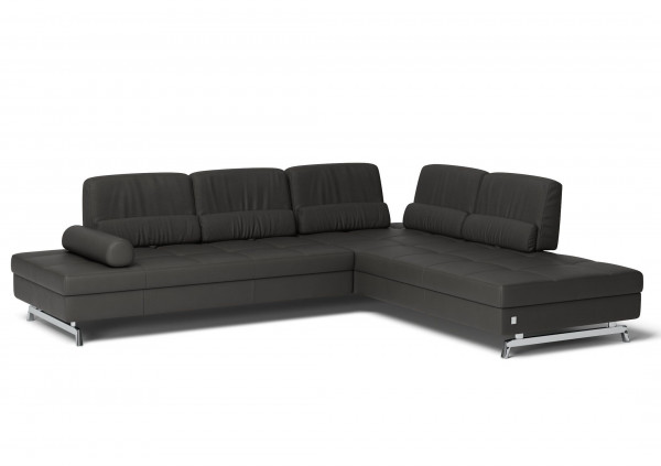 Polsterecke JOOP! LOFT 8108 in anthrazit aus Leder
