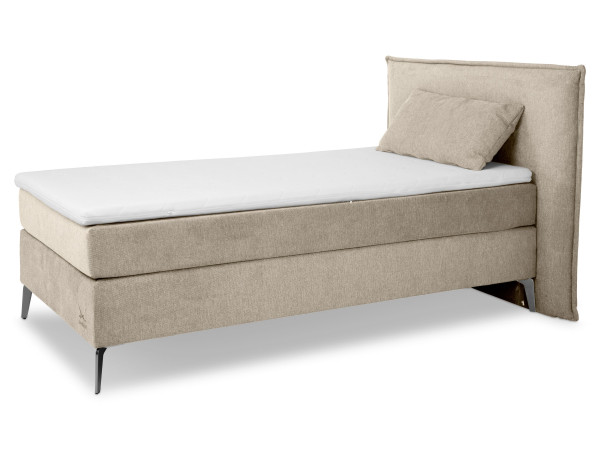 Boxspringbett SANSIBAR VIBORG in 3590 beige aus Stoff