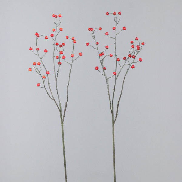 Kunstblume Hagebuttenzweig