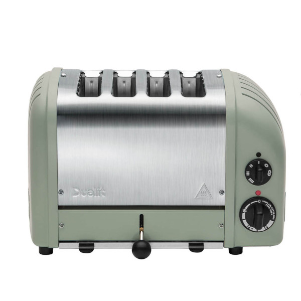 4-Scheiben-Toaster Dualit NewGen in Salbei aus Edelstahl