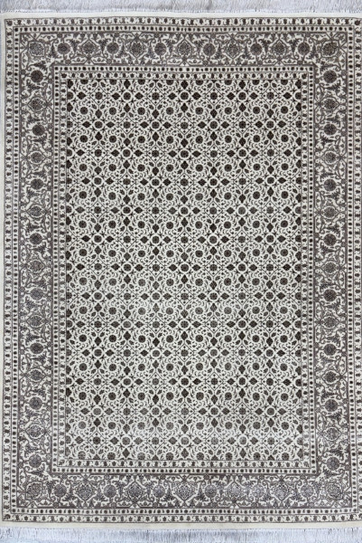 Teppich HERATI creme in creme aus Mischgewebe