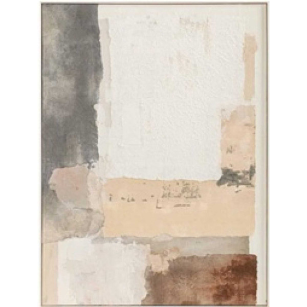 Originalbild TRANQUILITY in beige aus Materialmix