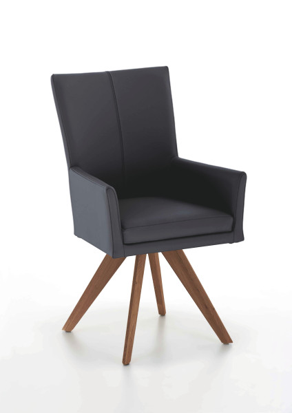 Polsterstuhl COLORADO in  Napoli schwarz