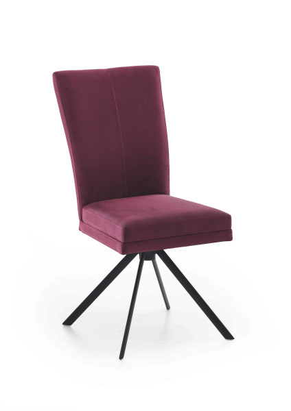 Polsterstuhl COLORADO in  Nirvana rot