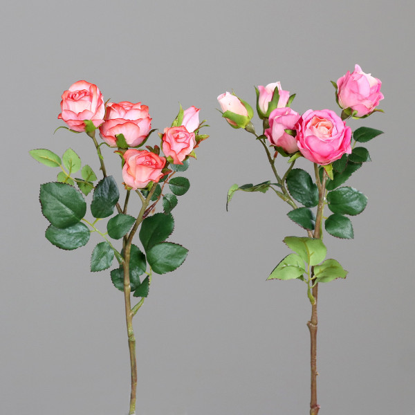 Kunstblume Mini-Rosen-Pick