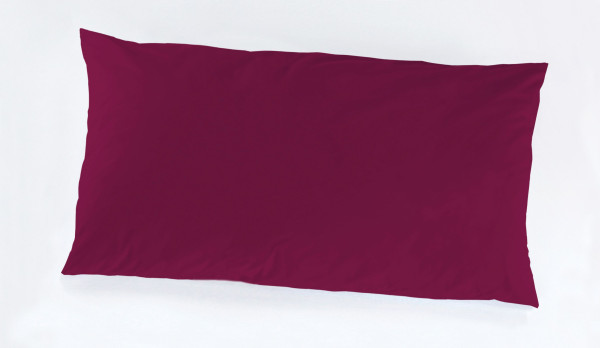Kissenbezug Jersey bordeaux