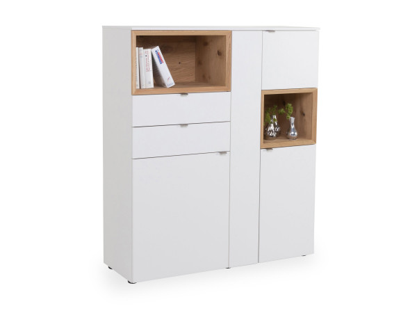 Highboard VENJAKOB ANDIAMO Home in weiß aus Lack