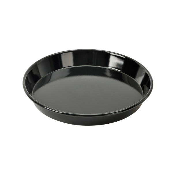 Pizzabackblech KAISER CUISINE LINE in schwarz aus Metall