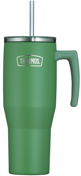 Isolier-Trinkbecher THERMOS REFRESHING in grün aus Edelstahl