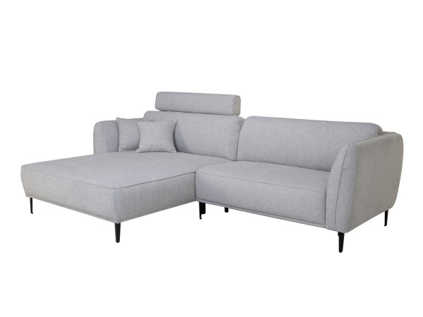 Polsterecke HARPER MOPTI in 6066 silver aus Stoff