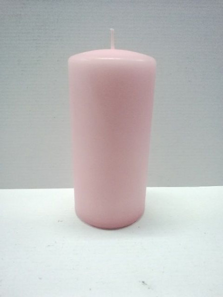 Kerze BASIC rosa