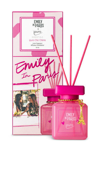 Raumduft ipuro CHIC CHÉRIE in pink aus Glas