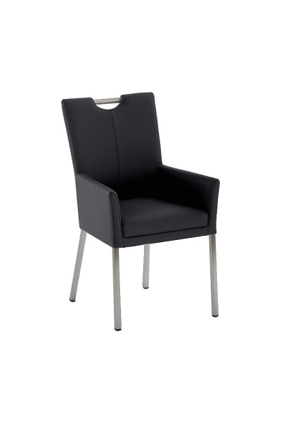 Polsterstuhl COLORADO in  Napoli schwarz