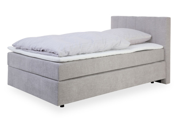 Liege HARPER FIGARI in hellgrau aus Stoff