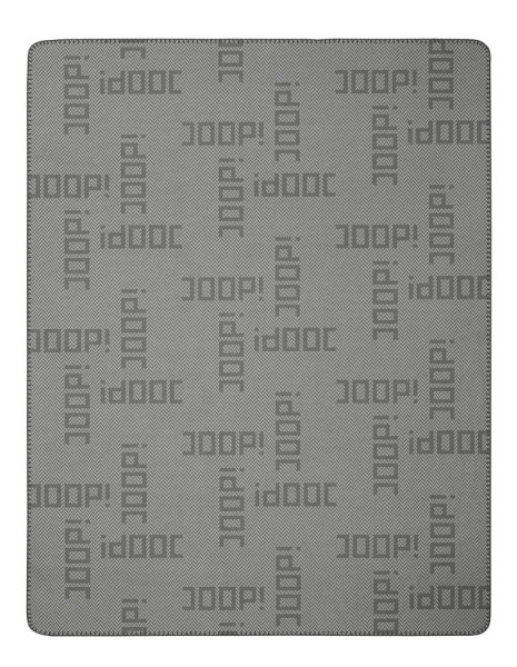 Wohndecke JOOP! HERRINGBONE in grau aus Mischgewebe