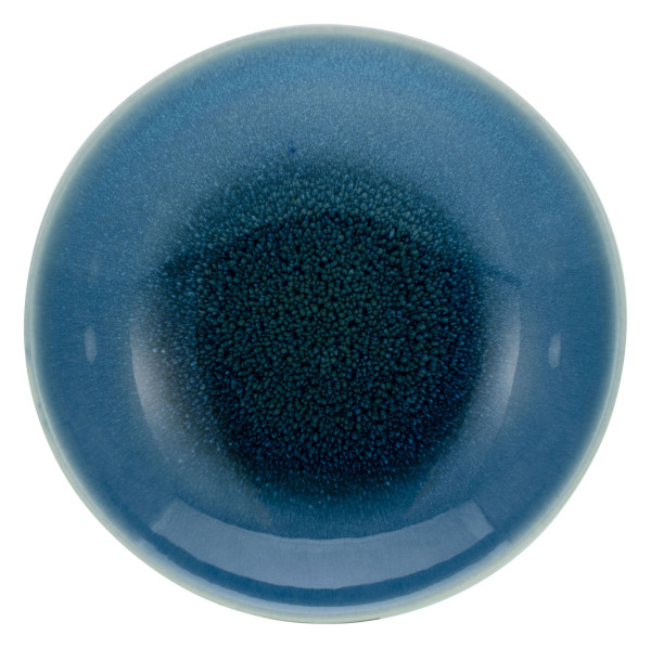 Suppenteller CALDERA in blau aus Porzellan