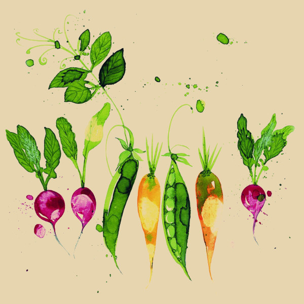 Servietten GREEN VEGETABLE