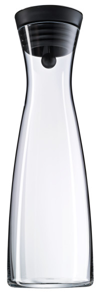 Wasserkaraffe WMF BASIC schwarz in transparent aus Glas