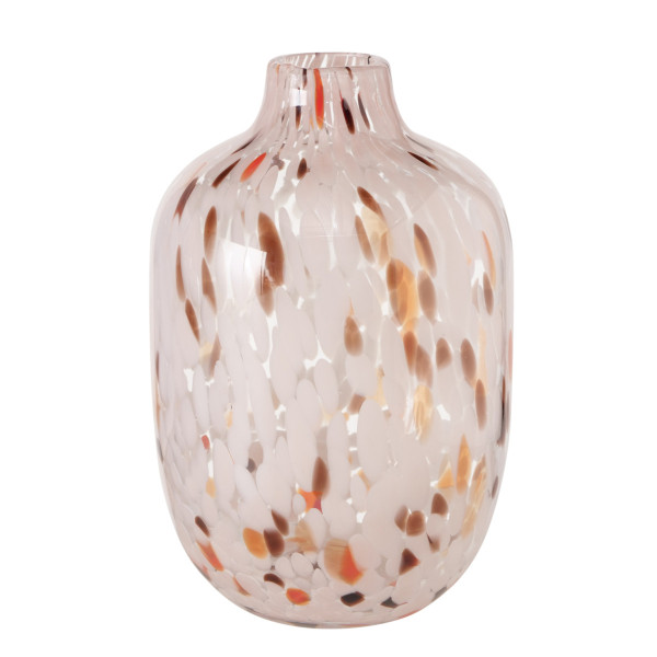Vase UMEA in mehrfarbig aus Glas