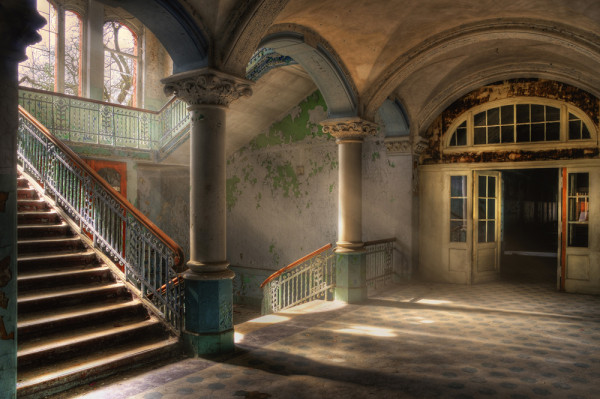 Akustikbild LOST PLACE 4 aus Materialmix