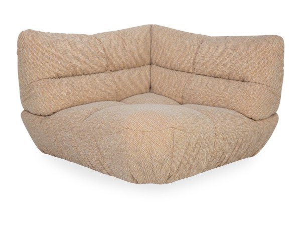 Trapezecke ZEFERINO ASTI in Mustard aus Stoff