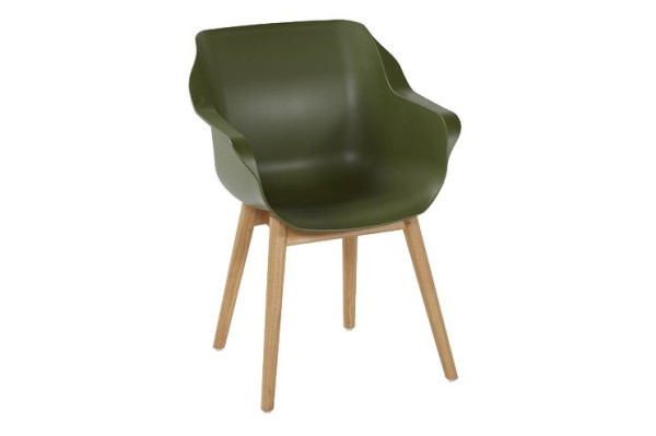 Gartenstuhl SOPHIE in grün aus Kunststoff