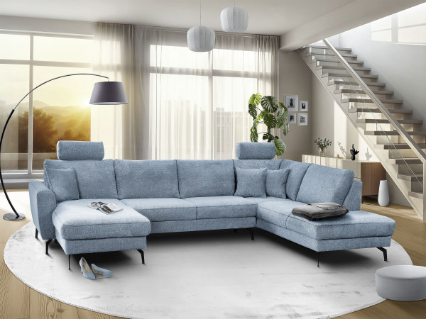 Wohnlandschaft HARPER MONIZ in 694 aus Stoff