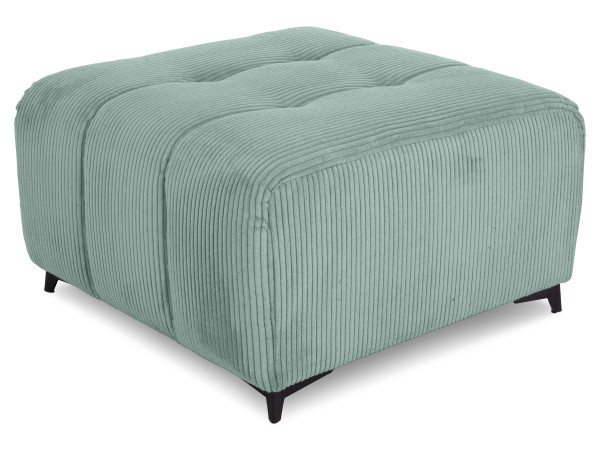 Hocker MINDEL in 6152 cappuccino aus Stoff