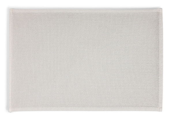 Badematte RHOMTUFT PLAIN aus Baumwolle