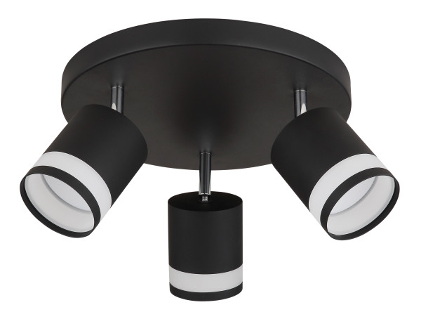 Strahler LUCERO in schwarz aus Metall