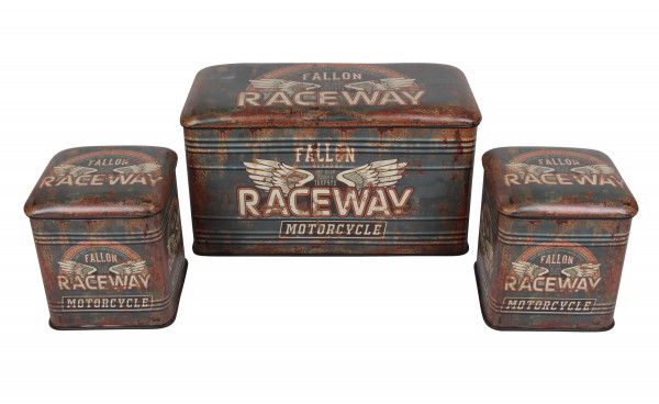 Hocker-Set 3 tlg.
