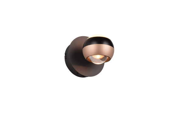 Wandleuchte Select ORBIT in schwarz aus Metall