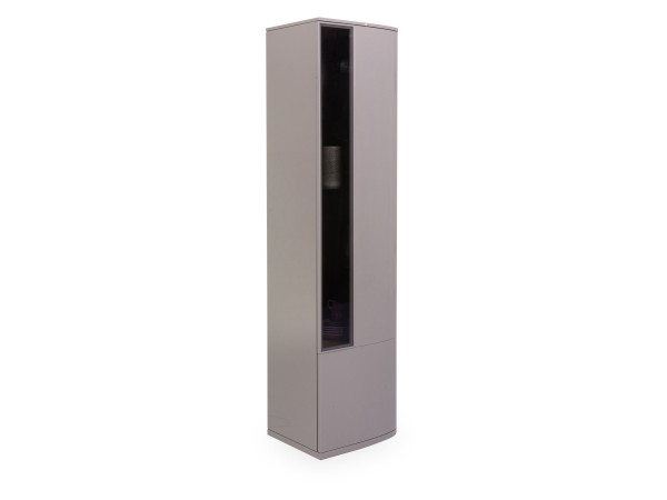 Vitrine MONDO KIGARA in Cappuccino aus Lack Hochglanz