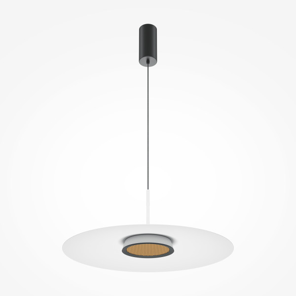 Pendelleuchte EL in schwarz aus Aluminium