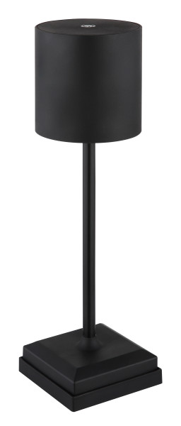 Tischleuchte DIXON in schwarz aus Kunststoff