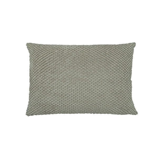 Zierkissen Max kiesel in kiesel aus Polyester