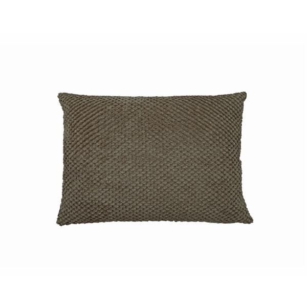Zierkissen Max cappuccino in Cappuccino aus Polyester