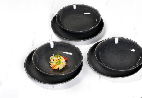 Speiseset TOLEDO aus Steinzeug