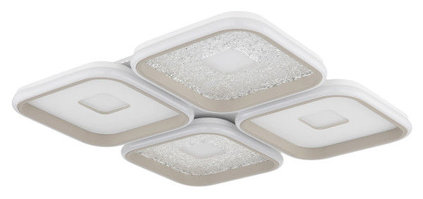 Deckenleuchte MOSAIKO in weiß aus Metall