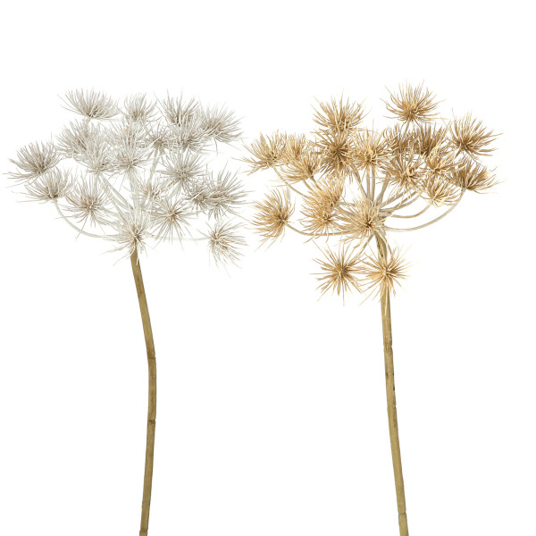 Kunstblume Bärenklau in mehrfarbig aus Kunststoff