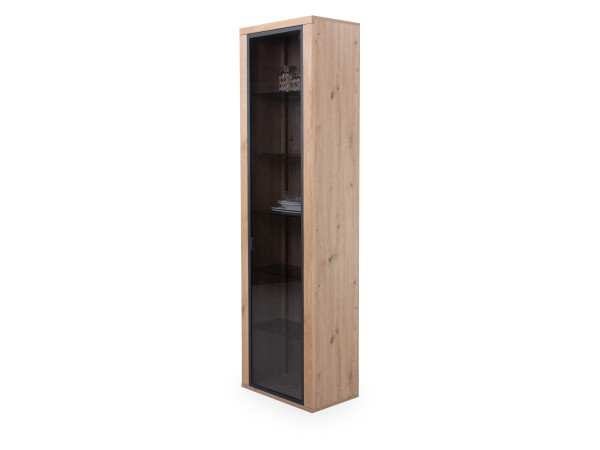Vitrine HARPER IZEDA in Eiche aus Massivholz