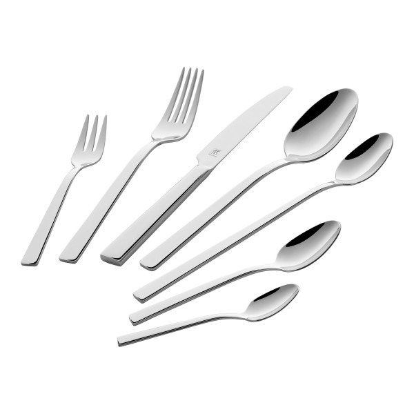 Besteckgarnitur ZWILLING KING 42 tlg. in edelstahlfarben aus Edelstahl